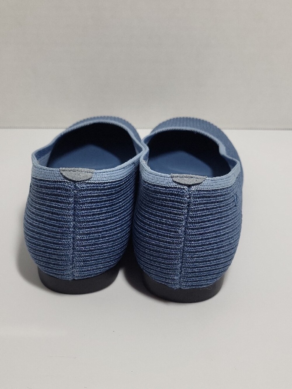 VIVAIA Margot Women's Knit Ballet Flats — Slate Blue US 8 EU 39 - Picture 7 of 7